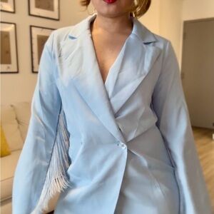 Light Blue Women's Blazer